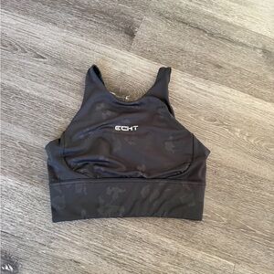 ECHT Charcoal Women's Sports Bra